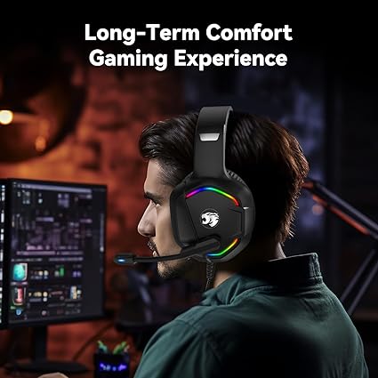 The Best All-Rounder: Moda RGB Multi-Platform Gaming Headset – Blue