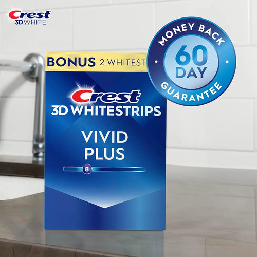 Crest 3D Whitestrips: Vivid Plus (12-Treatment Professional Kit)