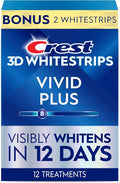 Crest 3D Whitestrips: Vivid Plus (12-Treatment Professional Kit)